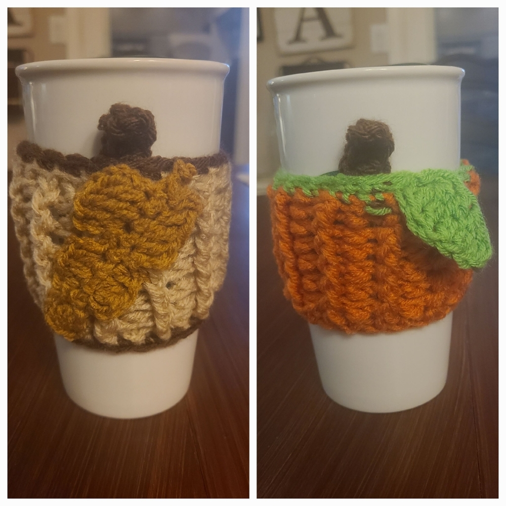 Fall Maple Mug Cozy Set